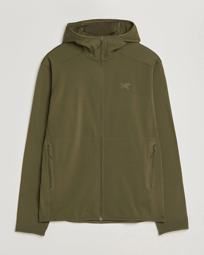 Arc'teryx Kyanite Lightweight Full Zip Hoodie Tatsu – Green