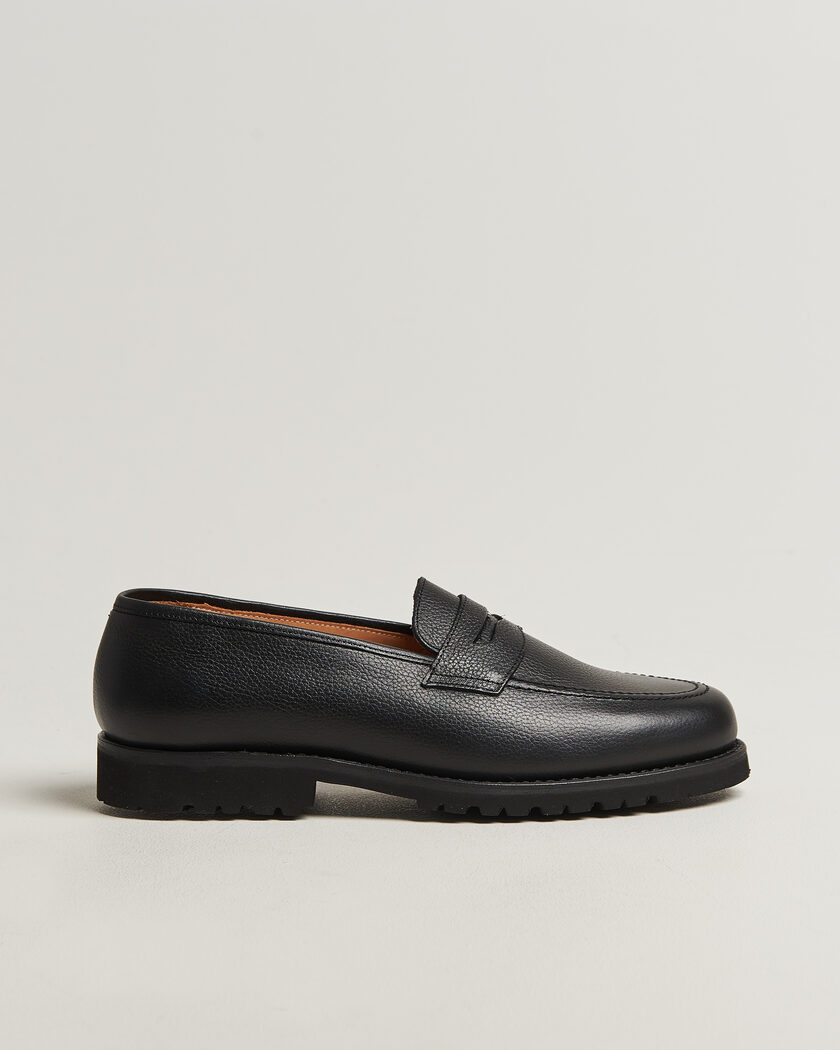 Myrqvist for Care of Carl Myrqvist Stenhammar II Vibram Loafer Black Grained Calf – Black