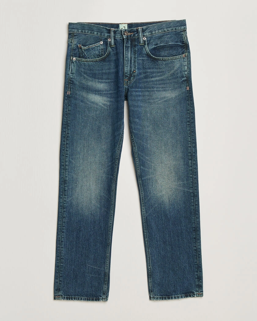 -1 Nordic Denim Regular Fit Jeans Dark Authentic – Blue