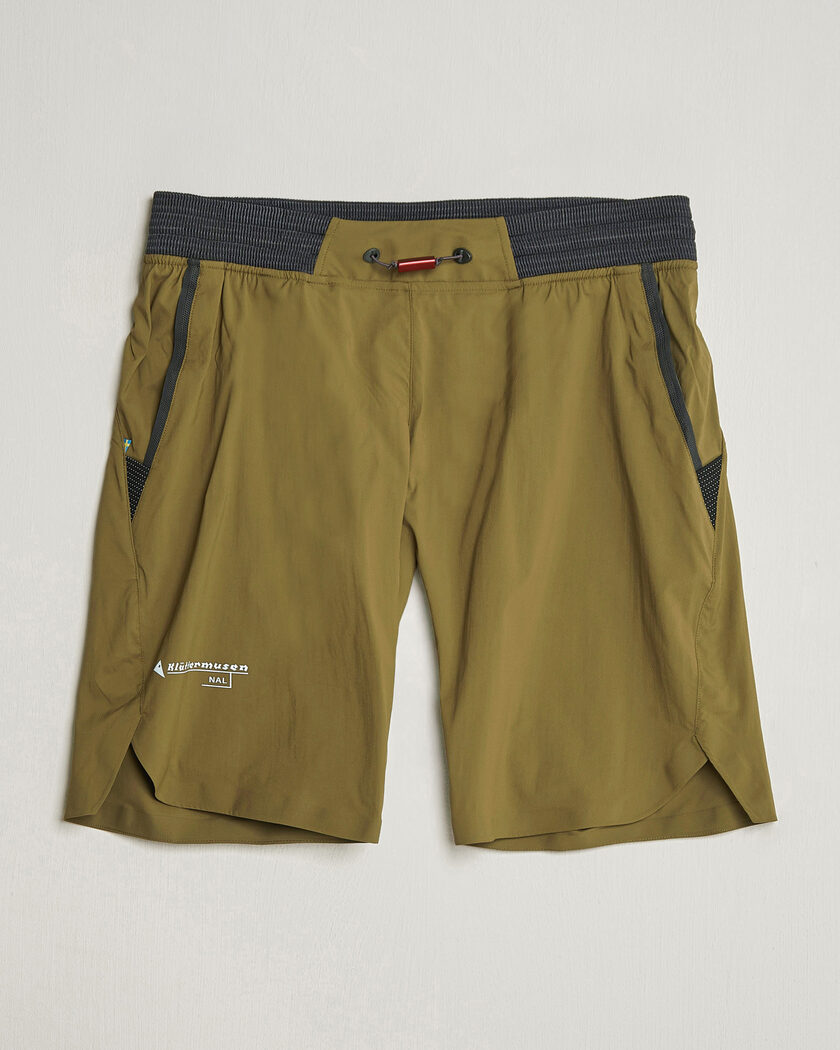 Klättermusen Nal Windbreaker Shorts Olive – Green