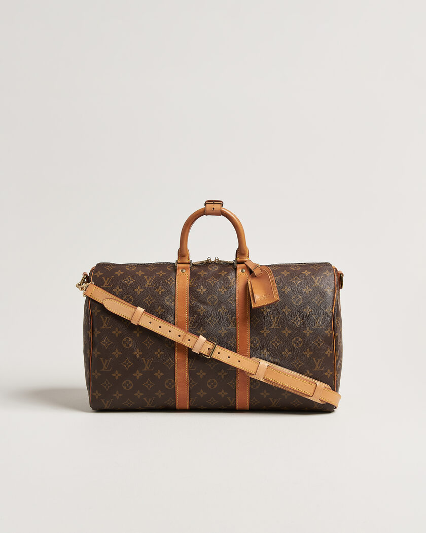 Louis Vuitton Pre-Owned Keepall 45 Bandouliére Monogram – Brown