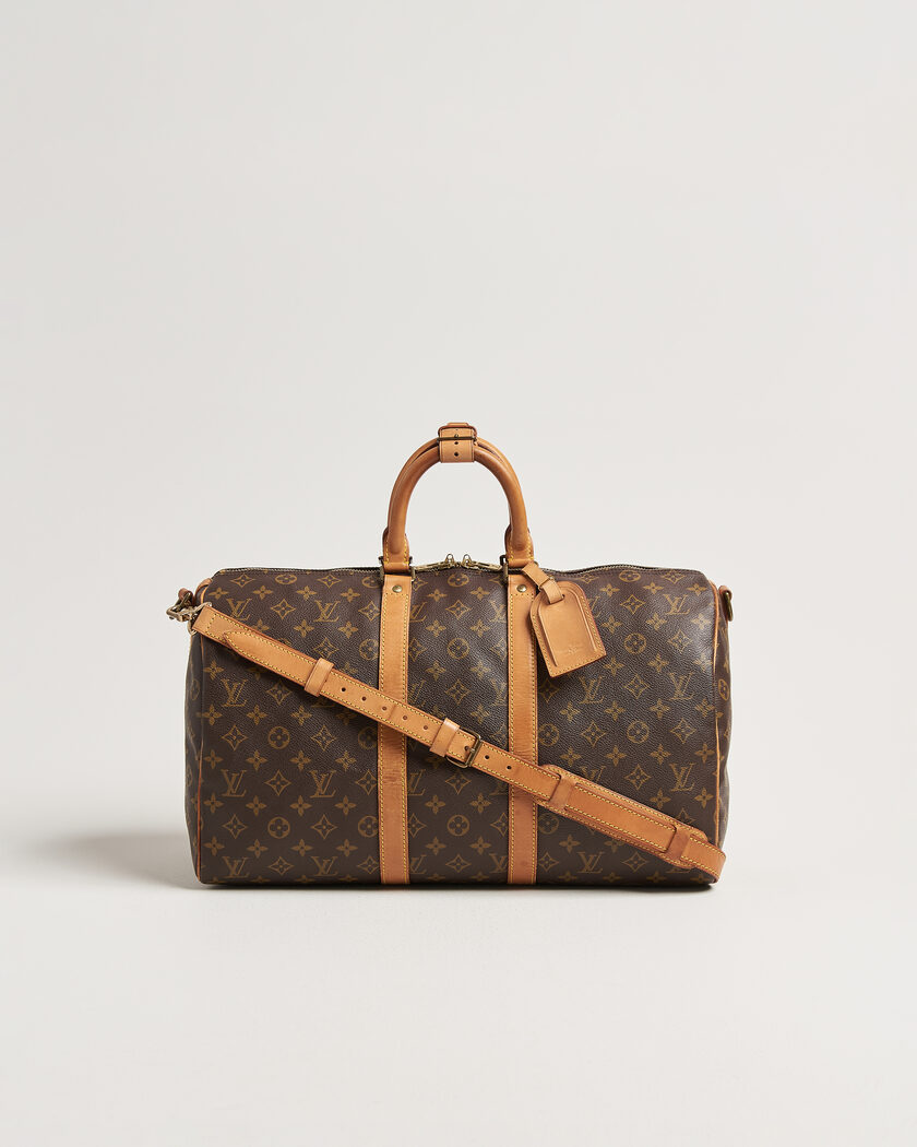 Louis Vuitton Pre-Owned Keepall 45 Bandouliére Monogram – Brown