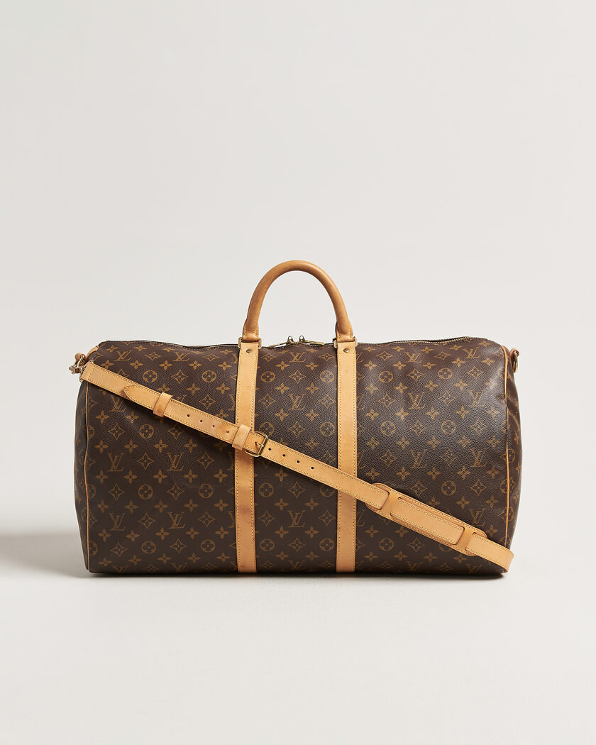 Louis Vuitton Pre-Owned Keepall 55 Bandouliére Monogram – Brown