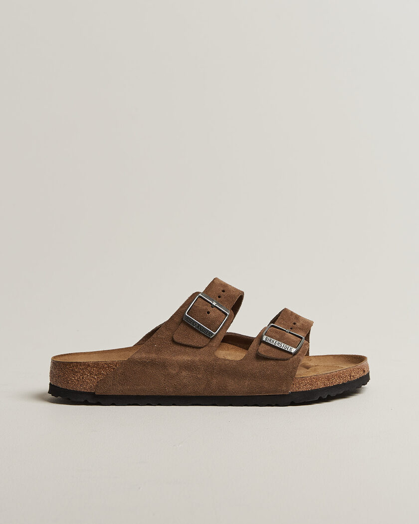 BIRKENSTOCK Arizona Classic Footbed Dark Tea Suede – Brown