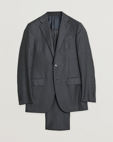 Pre-owned Ermenegildo Zegna Wool Suit Grey 44 – Grey
