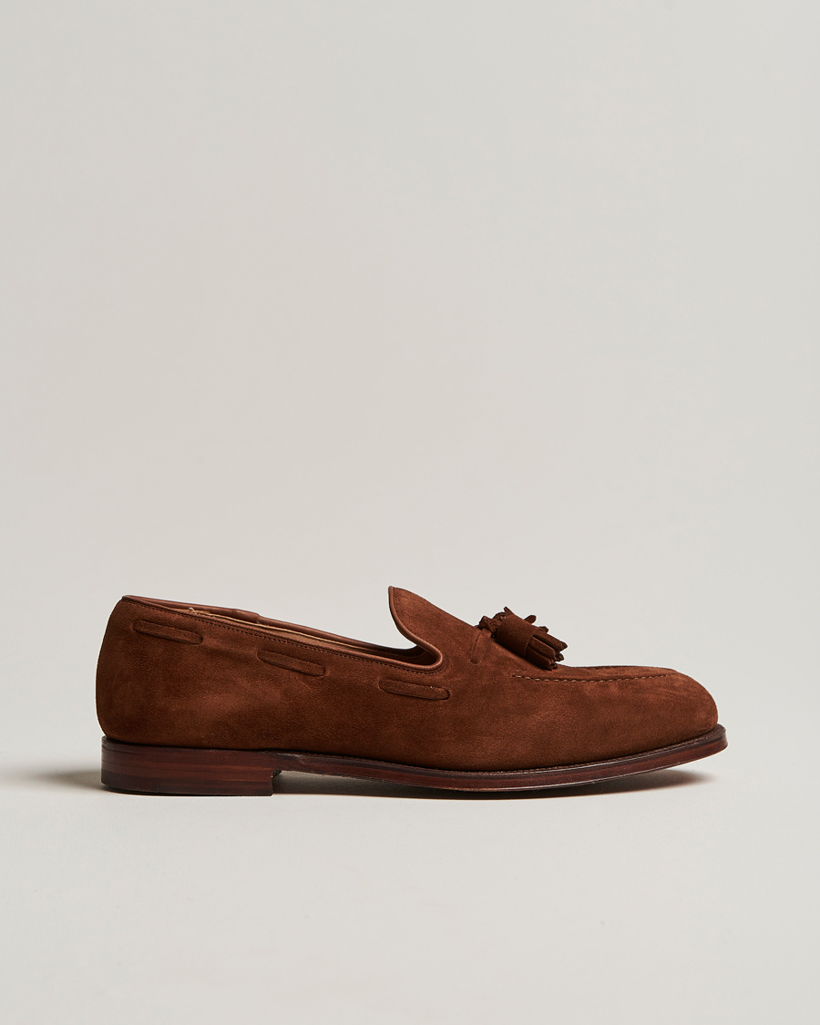 Men | Loafers | Crockett & Jones | Cavendish Tassel Loafer Polo Suede