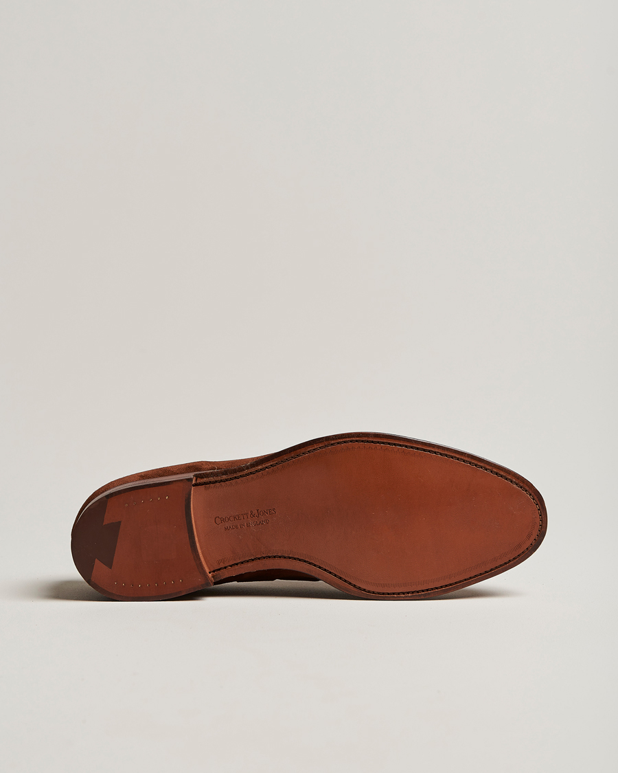Men | Loafers | Crockett & Jones | Cavendish Tassel Loafer Polo Suede