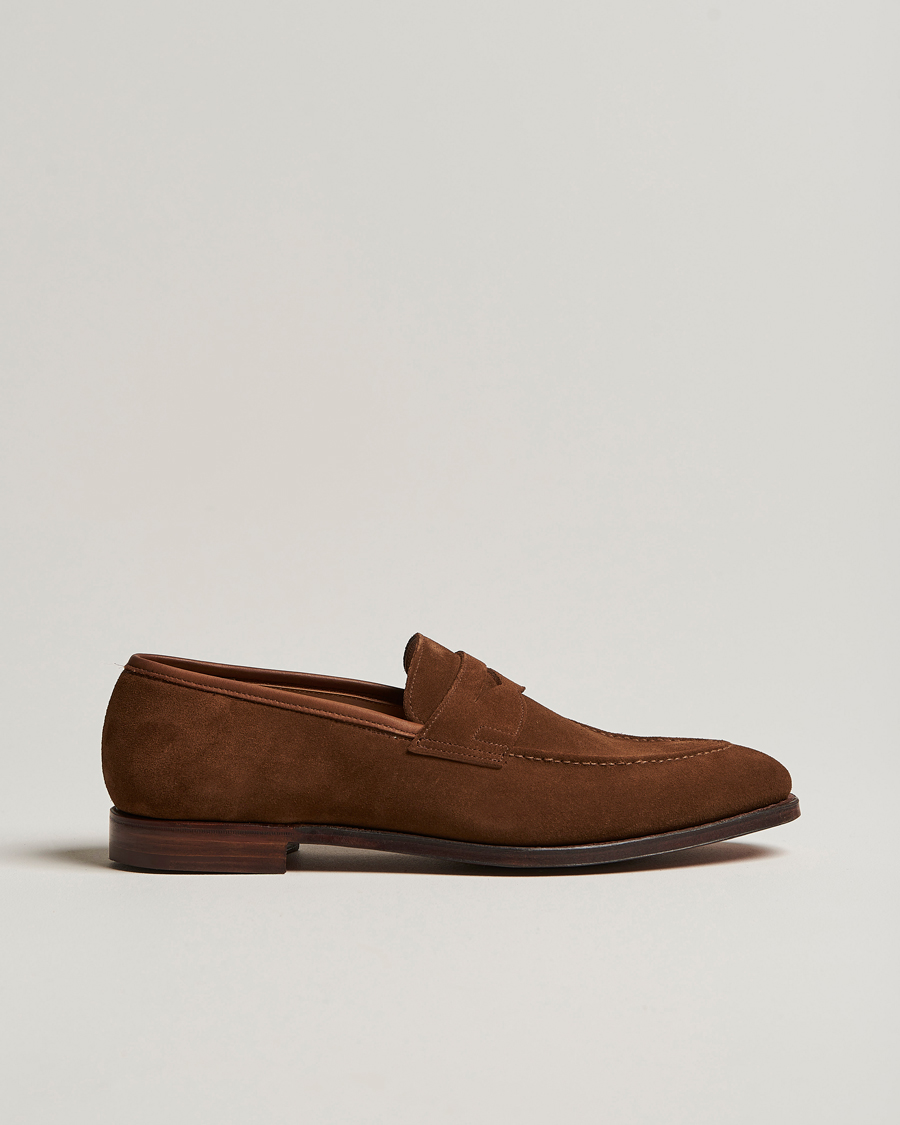 Men | Loafers | Crockett & Jones | Sydney Loafer Snuff Suede