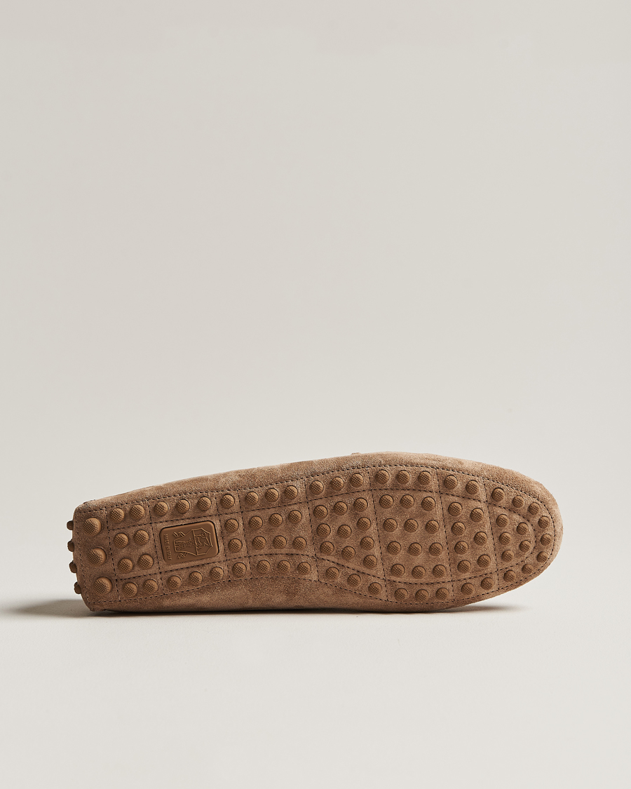 Men | Moccasins | Brunello Cucinelli | Laced Carshoe Beige Suede