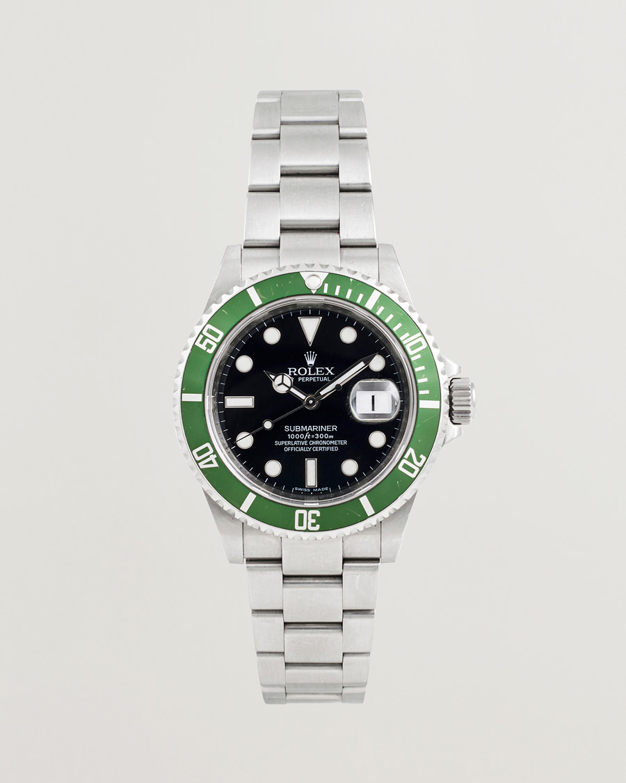 Men | Pre-Owned & Vintage Watches | Rolex Pre-Owned | Submariner Kermit