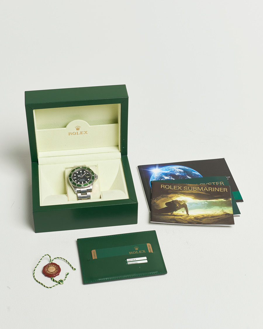 Men | Pre-Owned & Vintage Watches | Rolex Pre-Owned | Submariner Kermit