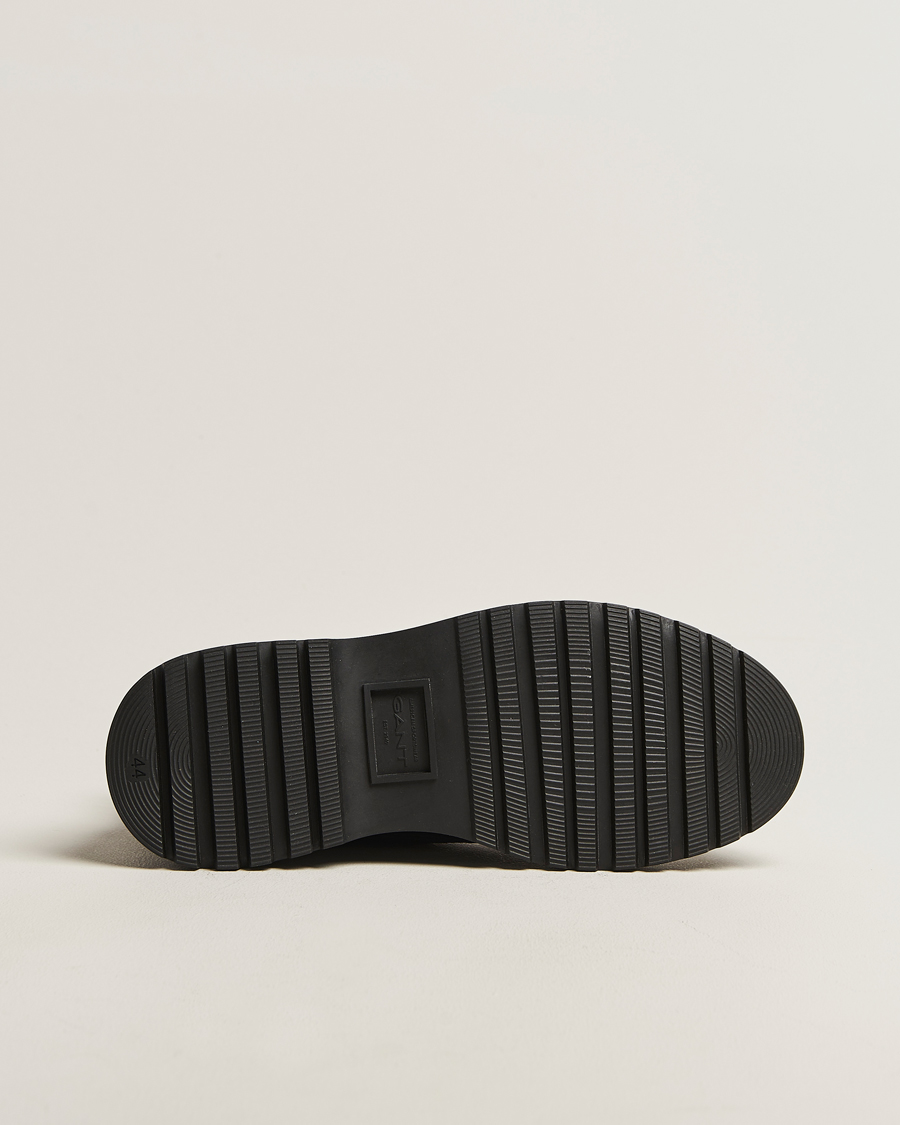 Men | Boots | GANT | Clafton Felt Lined Suede Boot Black