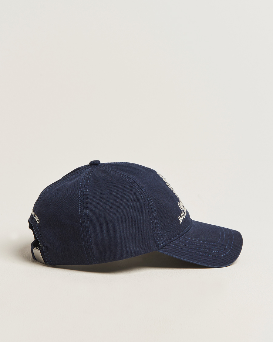Men | Hats & Caps | GANT 240 Mulberry Street | Washed Twill Cap Evening Blue