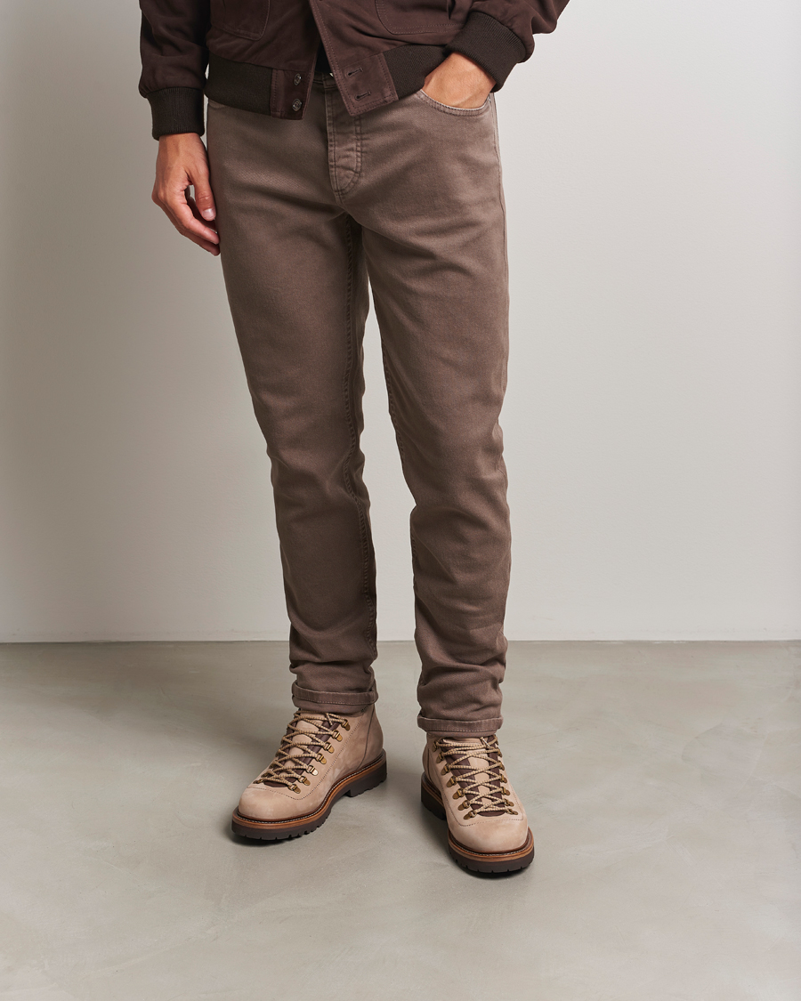 Men | Boots | Brunello Cucinelli | Winter Boots Beige Suede