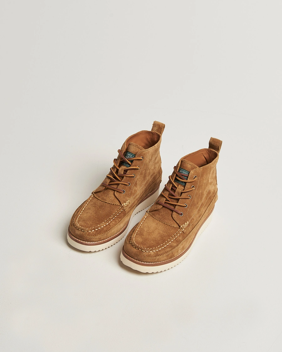 Men | Boots | Polo Ralph Lauren | Ranger Work Boot Desert Tan Suede