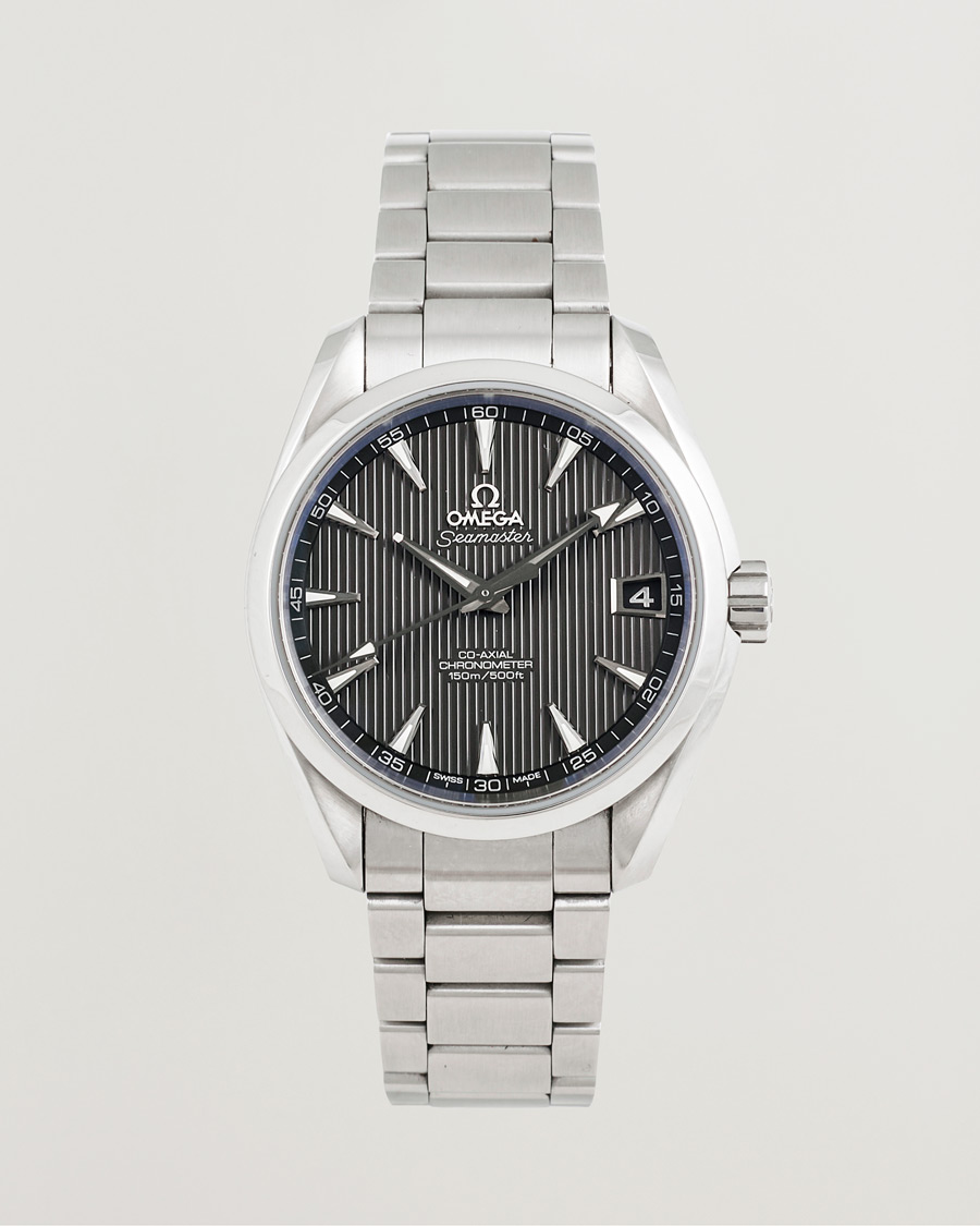 Men | Pre-Owned & Vintage Watches | Omega Pre-Owned | Seamaster Aqua Terra