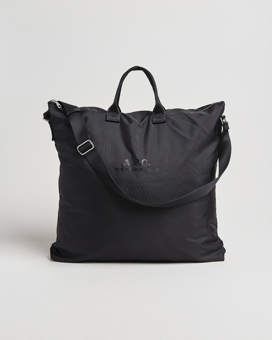 Men | Bags | A.P.C. | Backstage Nylon Cordura Tote Bag Black