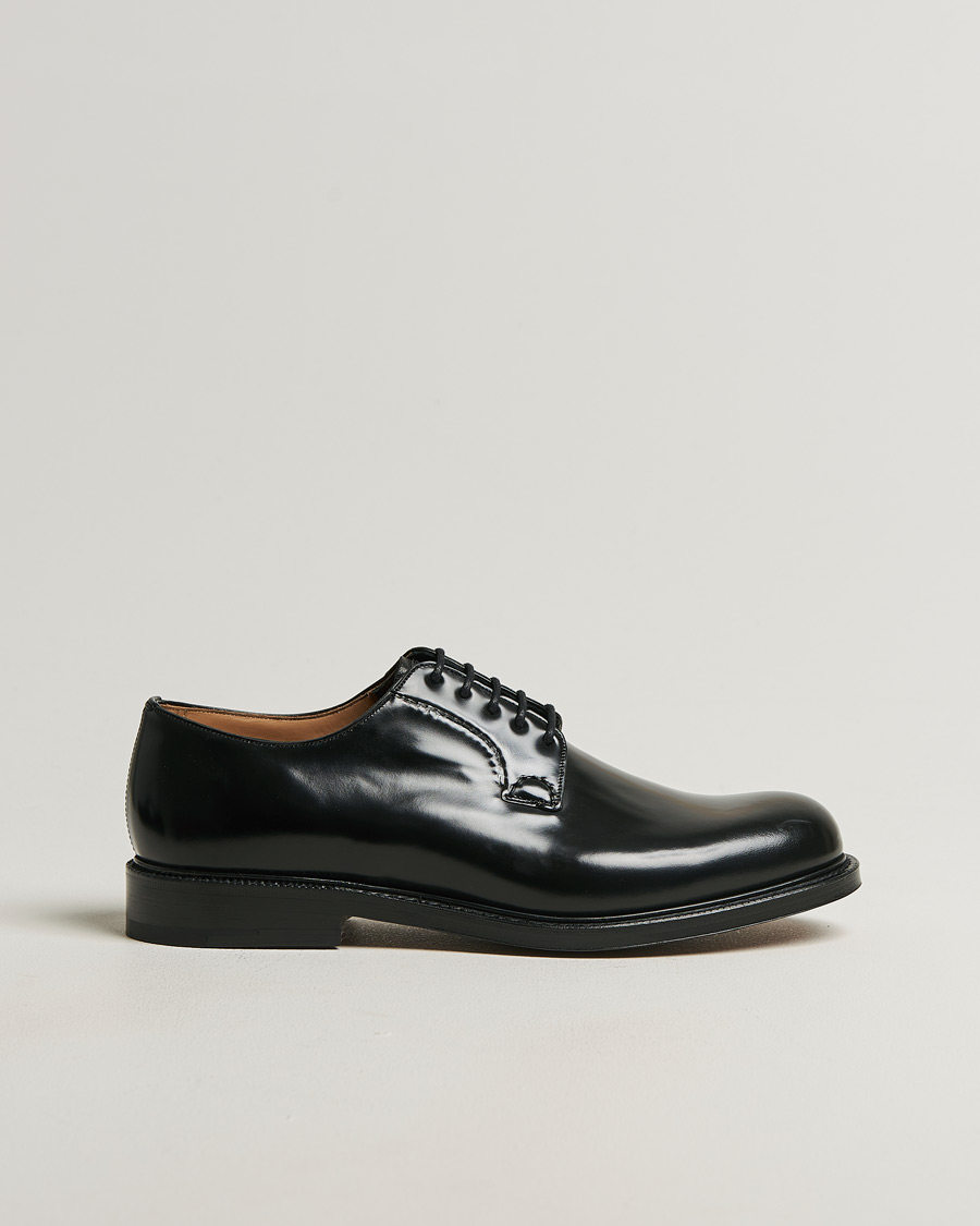 Men | Derby Shoes | Church's | Shannon Derby Black Calf