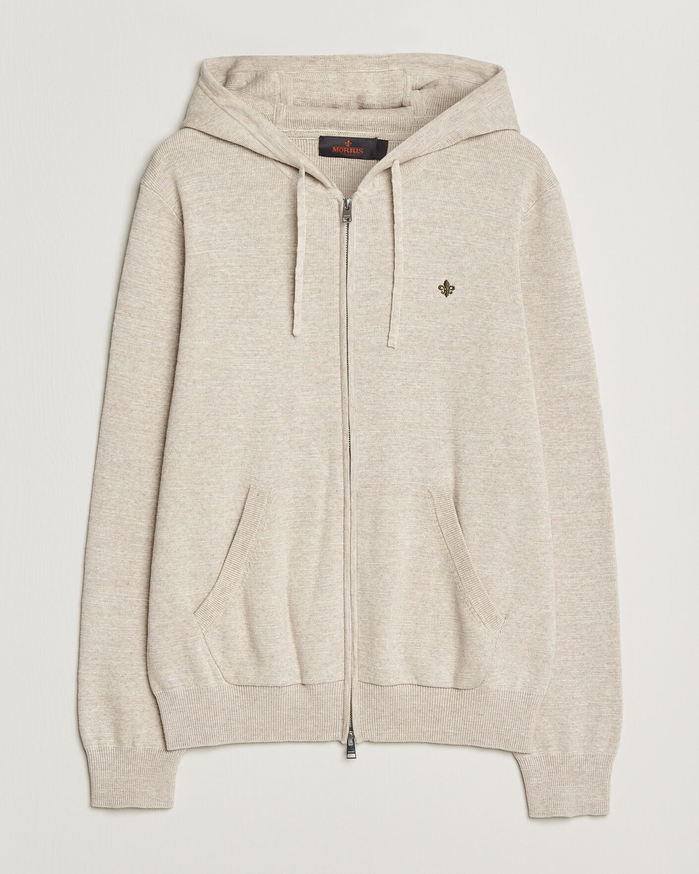 Men | Sweaters & Knitwear | Morris | Randall Full-Zip Hoodie Khaki