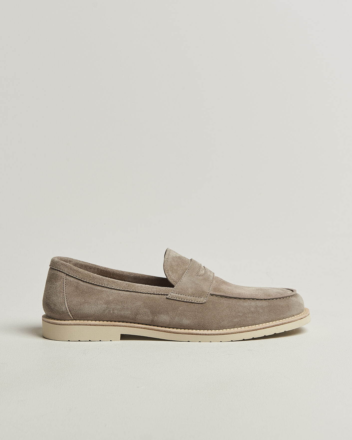 Men | Loafers | Brunello Cucinelli | Light Penny Loafers Beige Suede