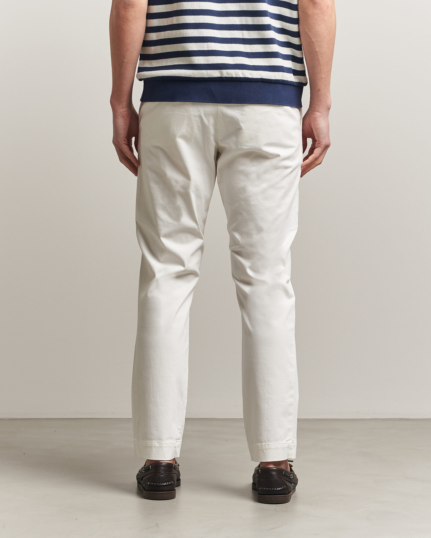 Men | Trousers | Polo Ralph Lauren | Jarrett Satin Chinos Deckwash White