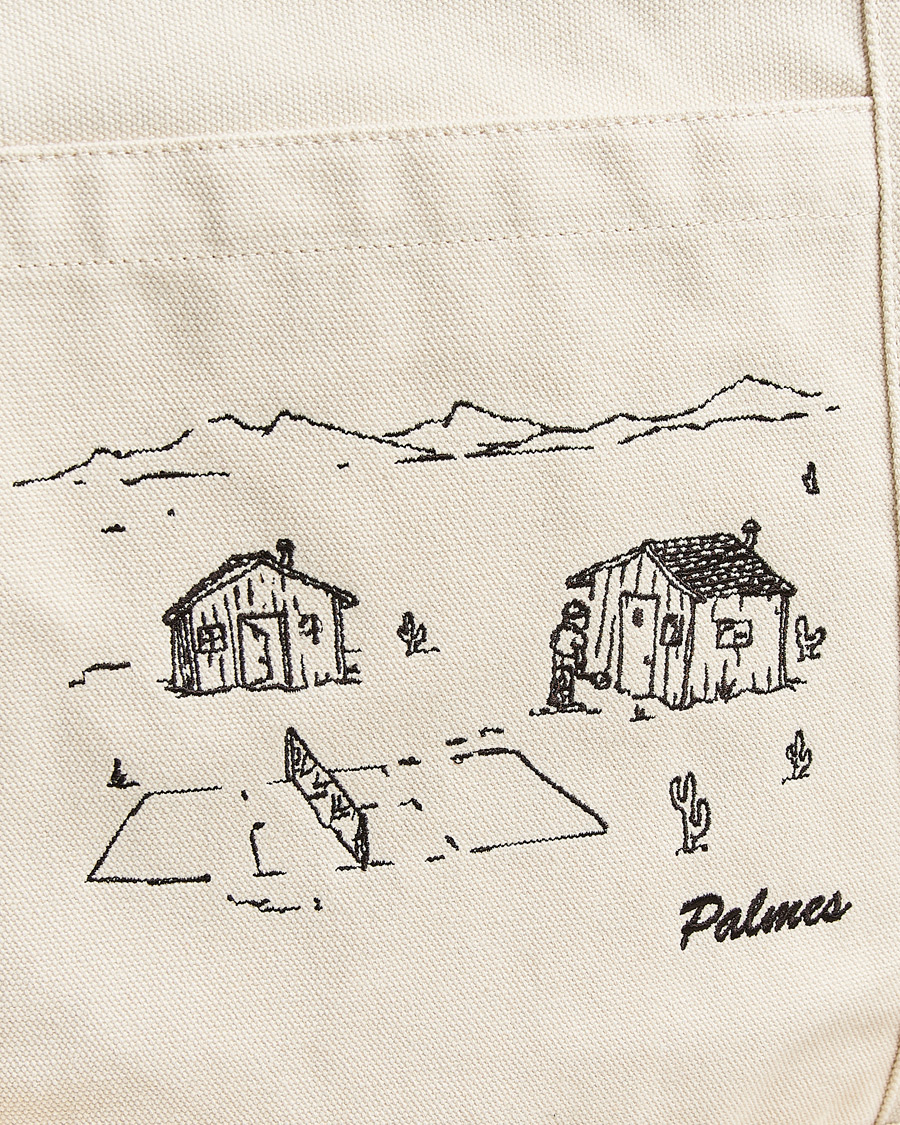 Men | Bags | Palmes | Sunshine Zip Tote Bag Off White