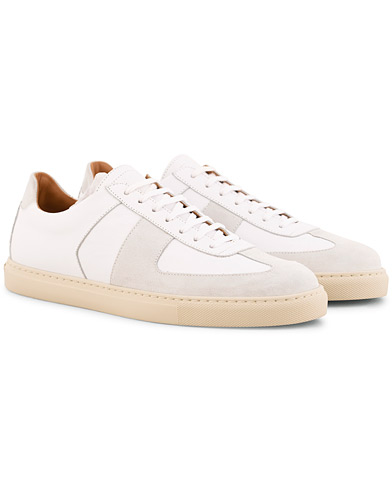  Allumino Suede Sneaker Bianco