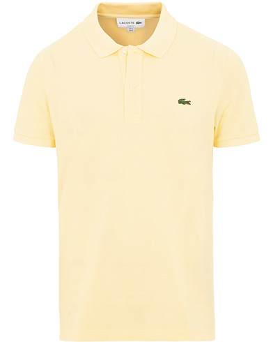  Slim Fit Polo Piké Napolitan Yellow