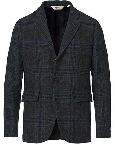  Kuki Tweed Blazer Grey Check