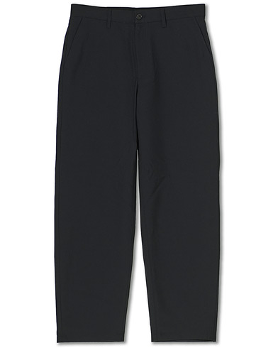  Soft Wool Trousers Black