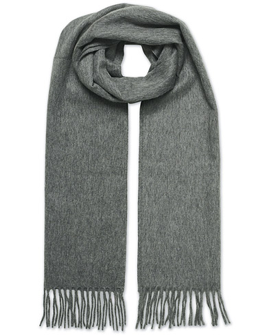  Jura Plain Lambswool/Angora Scarf Derby Grey