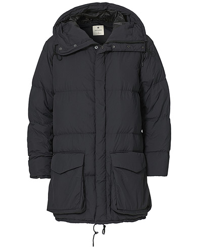  Recycled Nylon Ripstop Down Coat Black