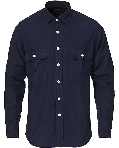  The Work Twill Shirt Navy