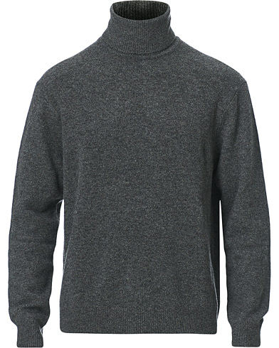 Samsøe & Samsøe Viktor Knitted Wool Rollneck Grey Mel