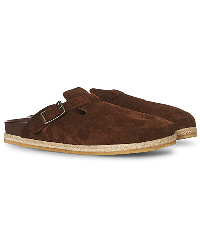 Yuketen Sal 1 Crepe Sole Sandals Snuff Suede