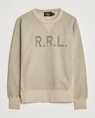 RRL Double V Sweatshirt Trainer Heather