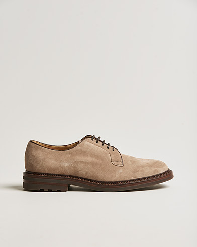  Plain Toe Derby Mud Suede