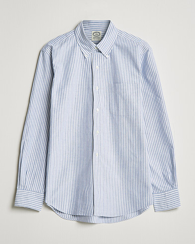  Vintage Ivy Striped Oxford BD Shirt Light Blue