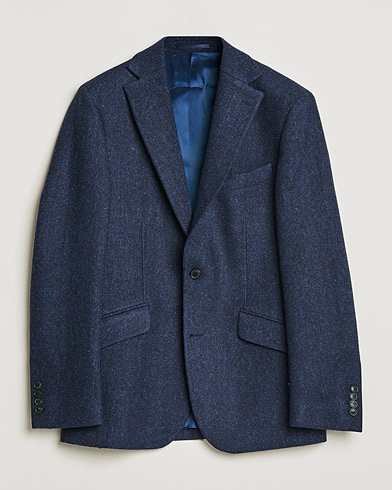  Edward Harris Tweed Blazer Navy