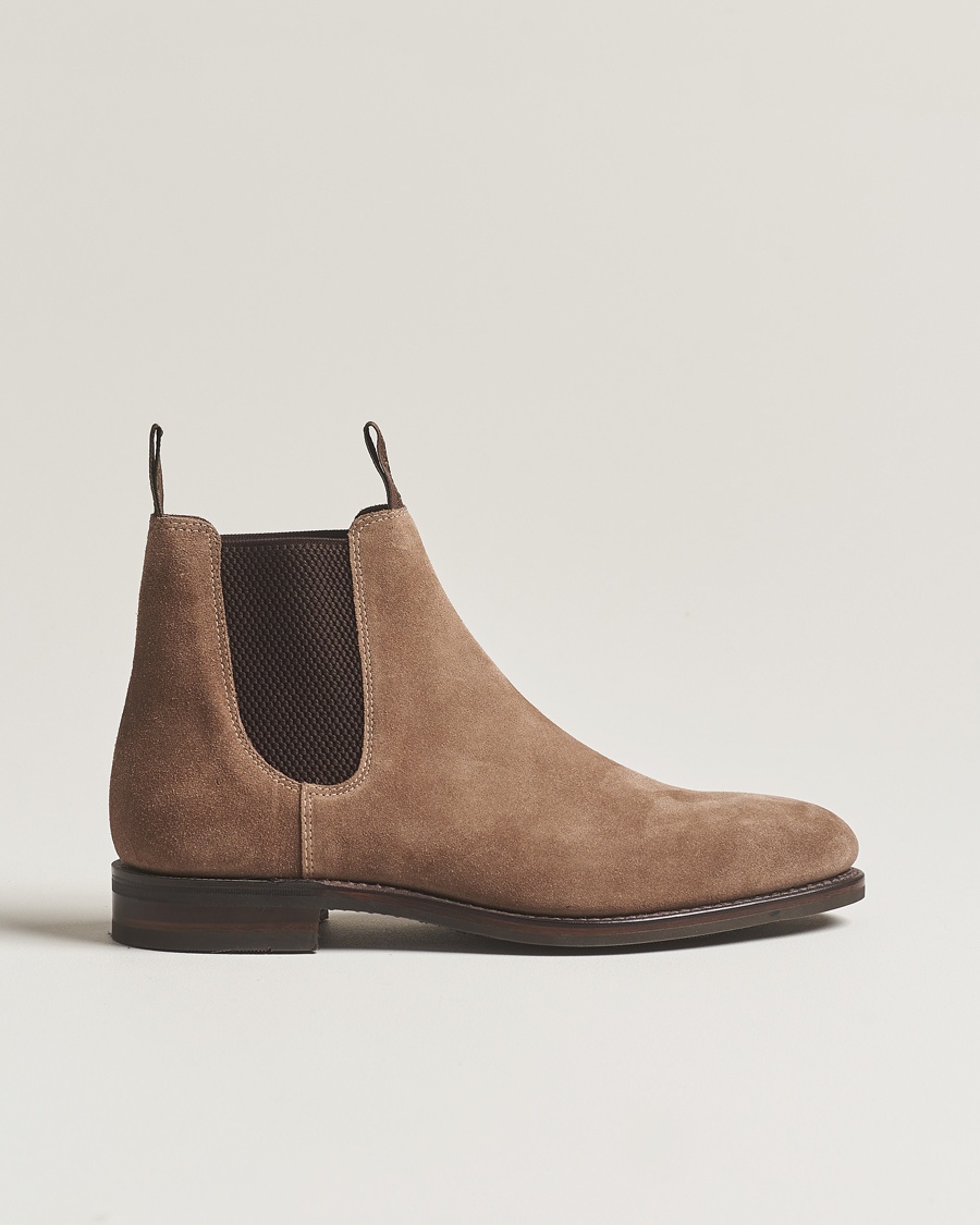 Men |  | Loake 1880 | Emsworth Chelsea Boot Flint Suede