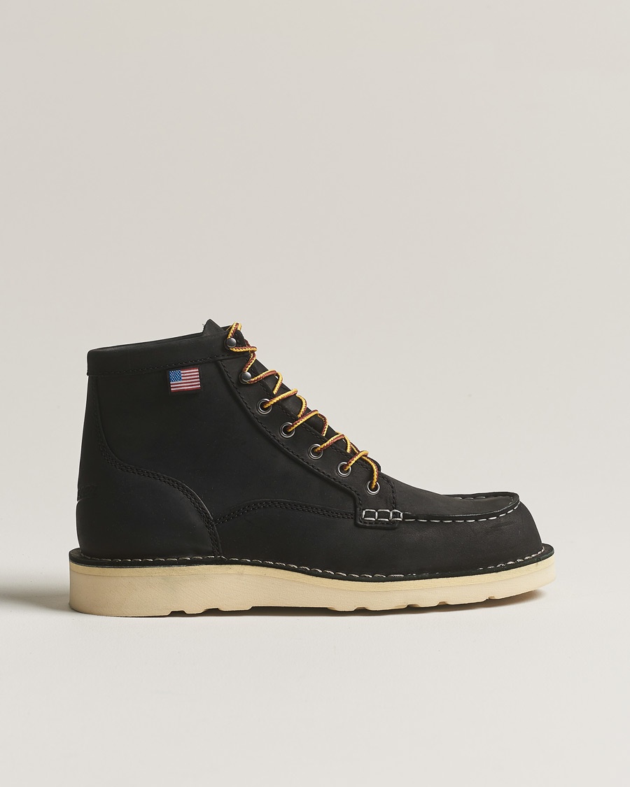 Men | Hiking boots | Danner | Bull Run Leather Moc Toe Boot Black