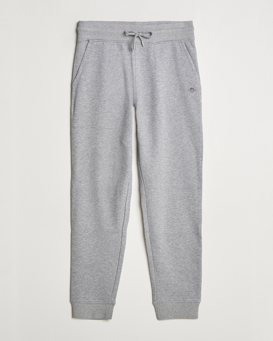 GANT Original Sweatpant Grey Melange – Grey