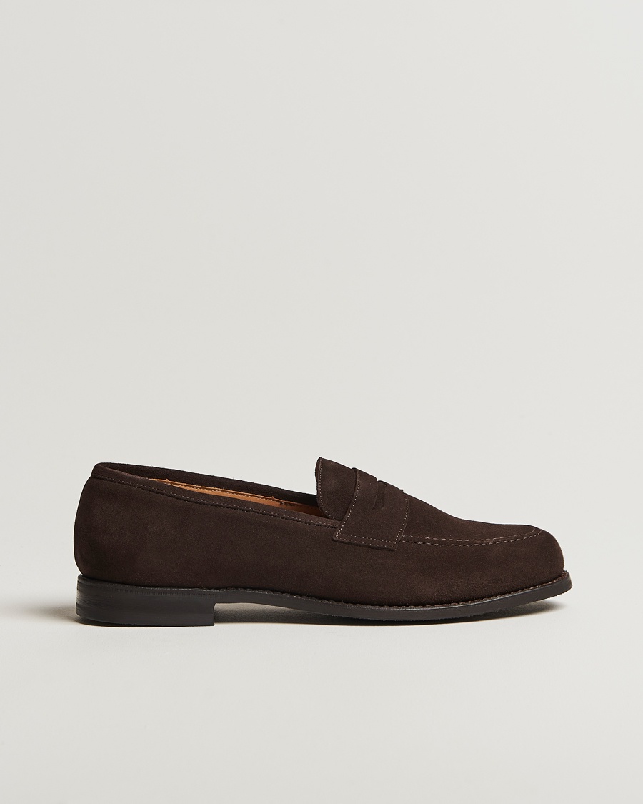 Myrqvist Stenhammar II Loafer Dark Brown Suede – Brown