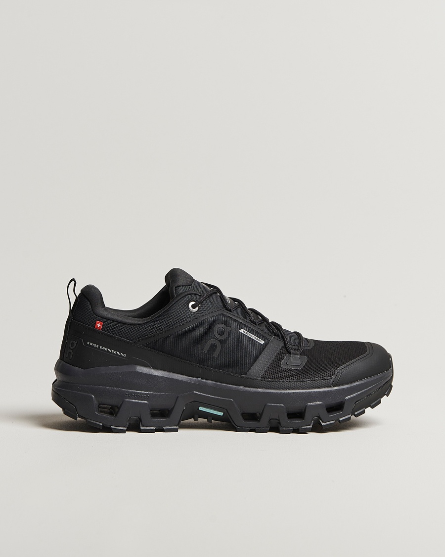 Men | Hiking boots | On | Cloudrock Low Black/Black