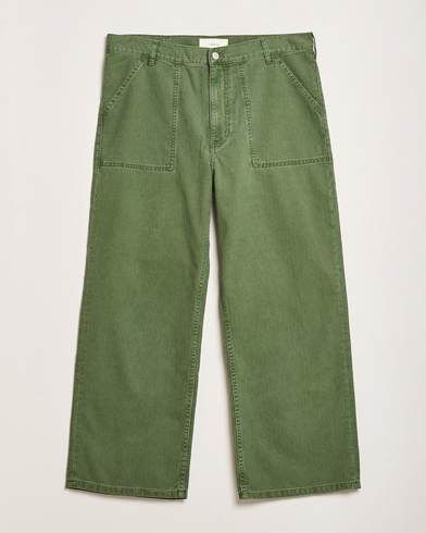  GM010 Genua Worker Chino Chevron Green