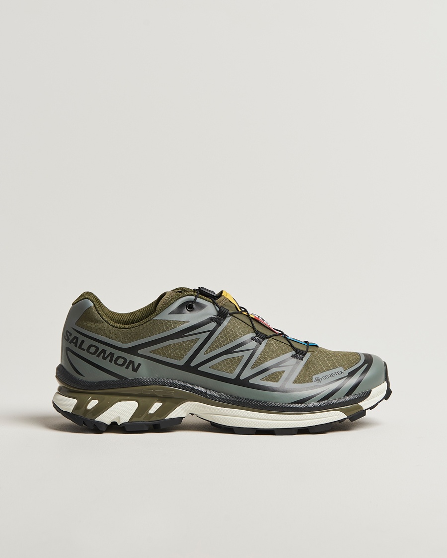 Men | Hiking boots | Salomon | XT-6 GTX Sneakers Olive Night