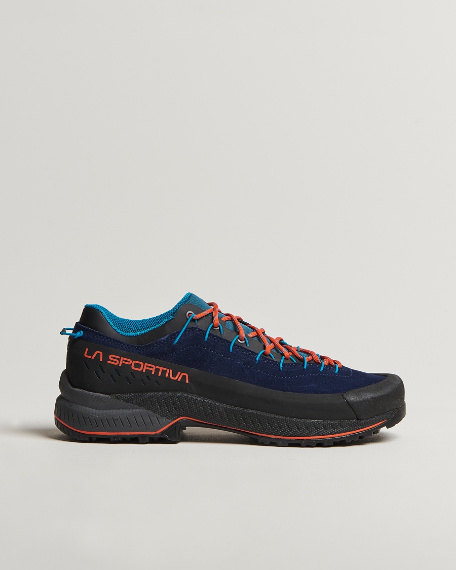 Men | Hiking boots | La Sportiva | TX4 Evo Hiking Shoes Deep Sea/Cherry Tomato