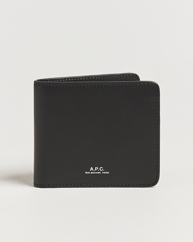 A.P.C. A.P.C.Calf Leather WalletBlack – Black