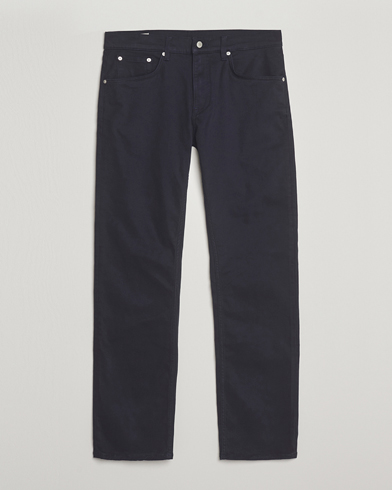 GANT Regular Fit Moleskin 5-Pocket Trousers Evening Blue – Blue