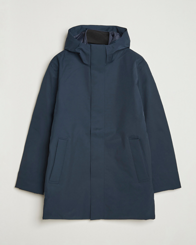 NN07 Blake Hooded Jacket Navy Blue – Blue